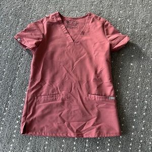 Figs 3 pocket top XXS